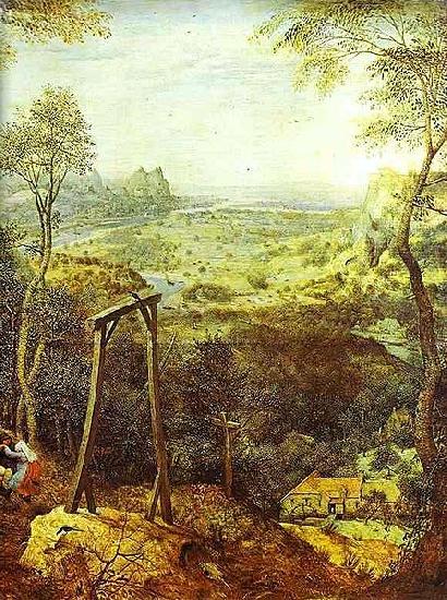 Pieter Bruegel the Elder Magpie on the Gallows oil painting picture